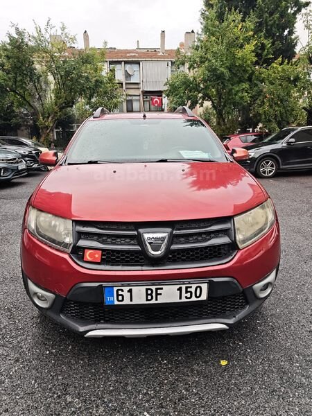 Sahibinden Dacia Sandero 1.5 dCi Stepway 2014 Model 354.000 km Bordo