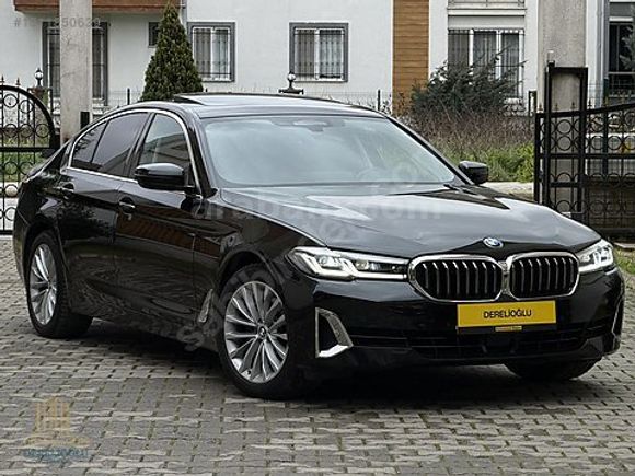 BOYASIZ 2023 BMW 5.20 İ LUXURY LİNE SADECE 53 BİN KM SİYAH-TABA