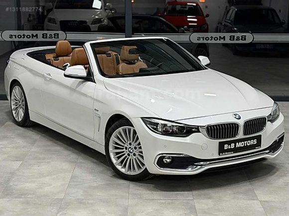 2017 BMW 4.20D 190'LIK LCİ CABRİO BOYASIZ 125.000KM SRVS BAKIMLI