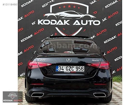 KODAK AUTO'DAN C200 AMG/HATASIZ/GECE PAKET/TABA/ÇİFT HAFIZA/
