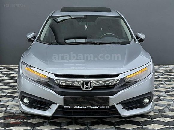 2017 HONDA CİVİC EXECUTİVE SANRUF ISITMA DERİ KOLTUK