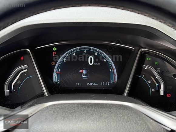 2017 HONDA CİVİC EXECUTİVE SANRUF ISITMA DERİ KOLTUK