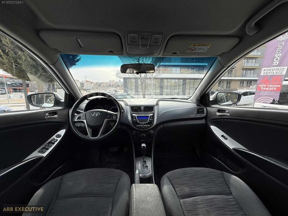 ARB EXECUTİVE 2015 ACCENT BLUE 1.6 OTOMATK KREDİ & KARTA 12 TKST
