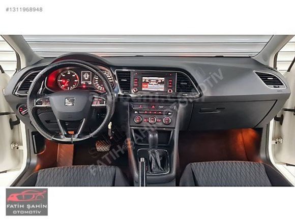TERTEMİZ BAKIMLI MASRAFSIZ 2014 SEAT LEON 1.6 TDİ DSG STYLE!..