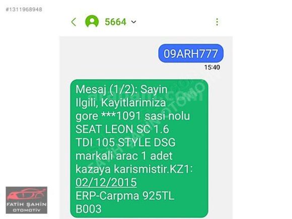 TERTEMİZ BAKIMLI MASRAFSIZ 2014 SEAT LEON 1.6 TDİ DSG STYLE!..