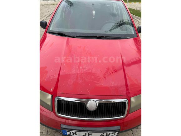 Sahibinden Skoda Fabia 1.4 Special 2004 Model  Kırmızı