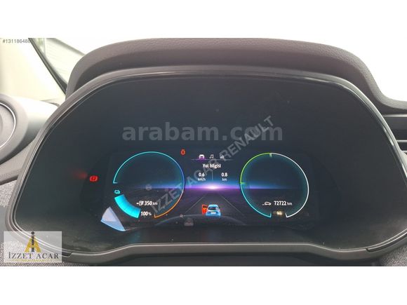 İZZET ACAR DAN 2022 RENAULT ZOE Z.E 50 80 KW GARANTİLİ