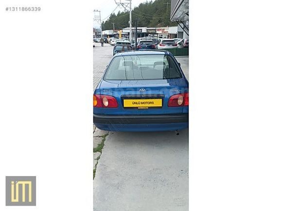 TOYOTA COROLLA 1999 MODEL 1.6 LPG BAKIMLI-MASRAFSIZ