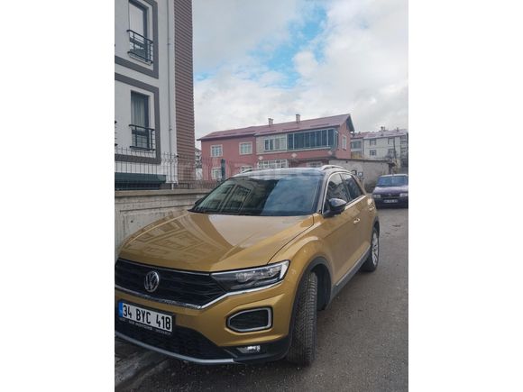 Sahibinden Volkswagen T-Roc 1.5 TSI Highline 2019 Model  105.000 km Sarı