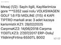 DEMİRHAN OTO'DAN 132.000 KM GOLF