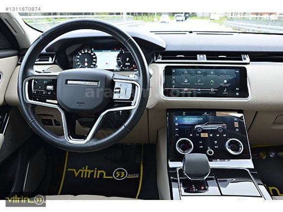 vitrin53 RANGE ROVER VELAR 2.0 TD4 SE 204HP BAYİ ÇIKIŞLI BOYASIZ