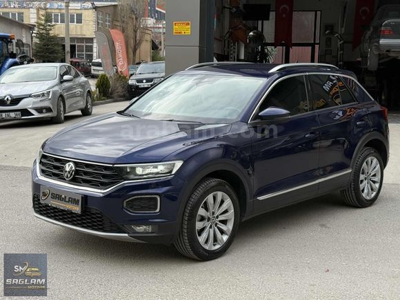 SAĞLAM'DAN MAVİ 2020 T-ROC HİGHLİNE 1.5 TSI BOYASIZ TAKAS&KART