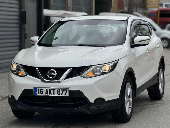 2015 NISSAN Qashqai 1.6 DİZEL OTOMATİK VİSİA SEDEFLİ BEYAZ