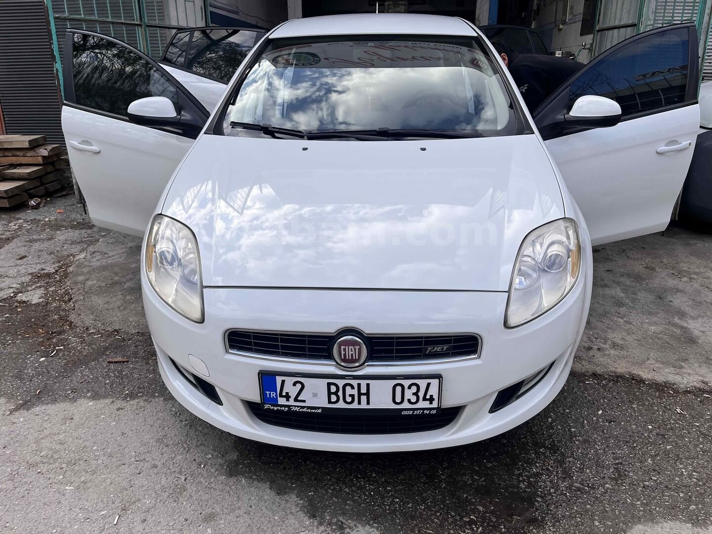 Sahibinden Fiat Bravo 1.4 T-Jet Dynamic 2010 Model Konya 175.000 km Beyaz 7