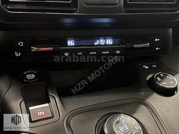 HZR MOTORS 2023 HATASIZ PEUGEOT RİFTER 1.5 BLUEHDI GT CAM TAVAN