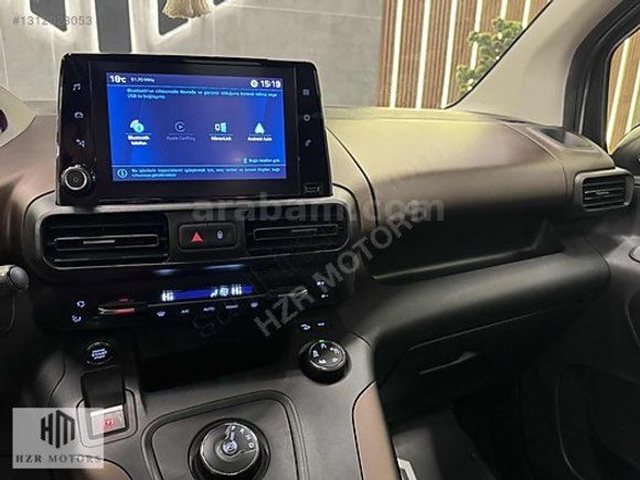 HZR MOTORS 2023 HATASIZ PEUGEOT RİFTER 1.5 BLUEHDI GT CAM TAVAN