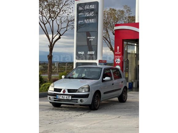 Sahibinden Renault Clio 1.2 Dynamic 2004 Model  225.850 km Gri (metalik)