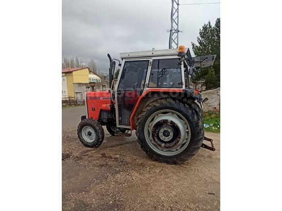 Yeni revize Massey Ferguson 266 Gold