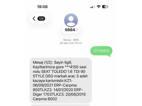 Sahibinden Seat Toledo 1.6 TDI Style 2015 Model Antalya