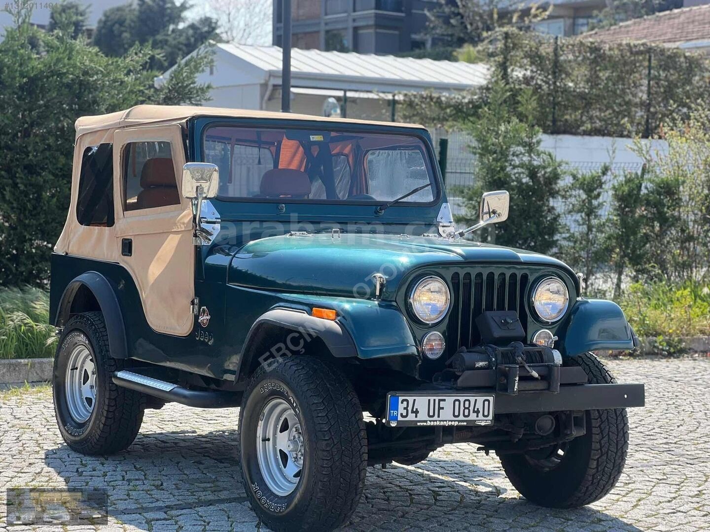 Galeriden Jeep CJ CJ-5 1980 Model İstanbul 1 km Yeşil 2