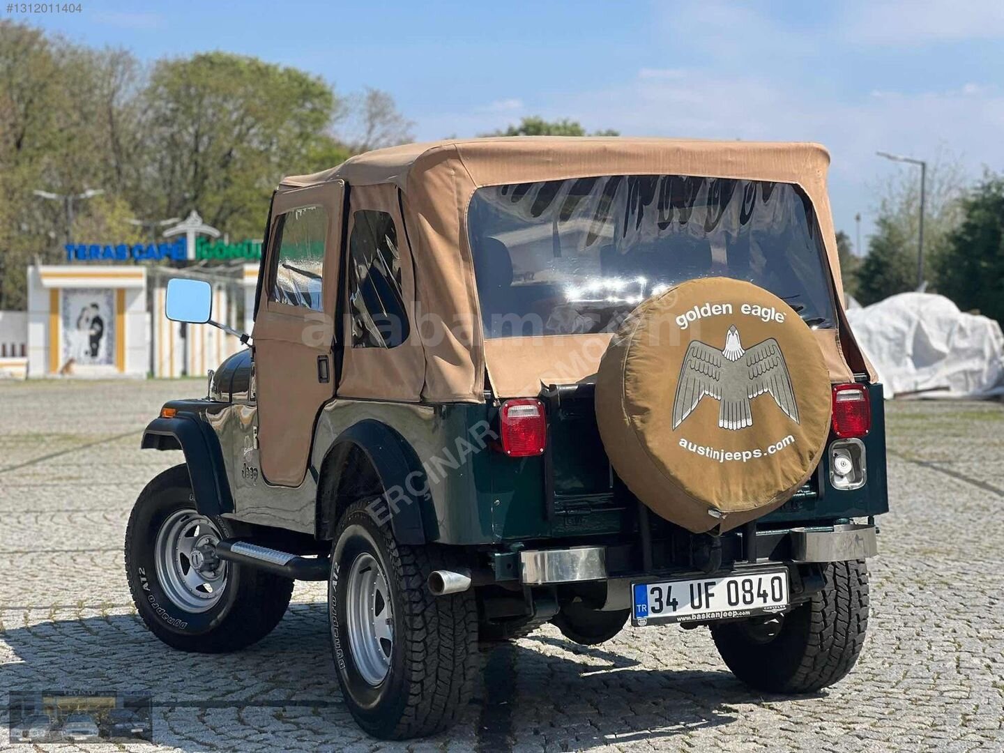 Galeriden Jeep CJ CJ-5 1980 Model İstanbul 1 km Yeşil 6