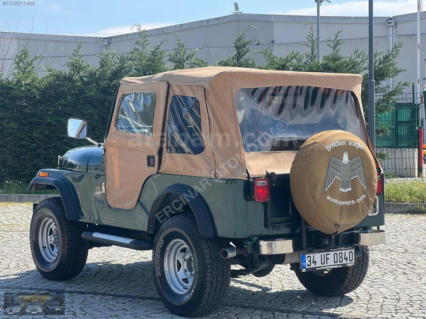 Galeriden Jeep CJ CJ-5 1980 Model İstanbul 1 km Yeşil 5