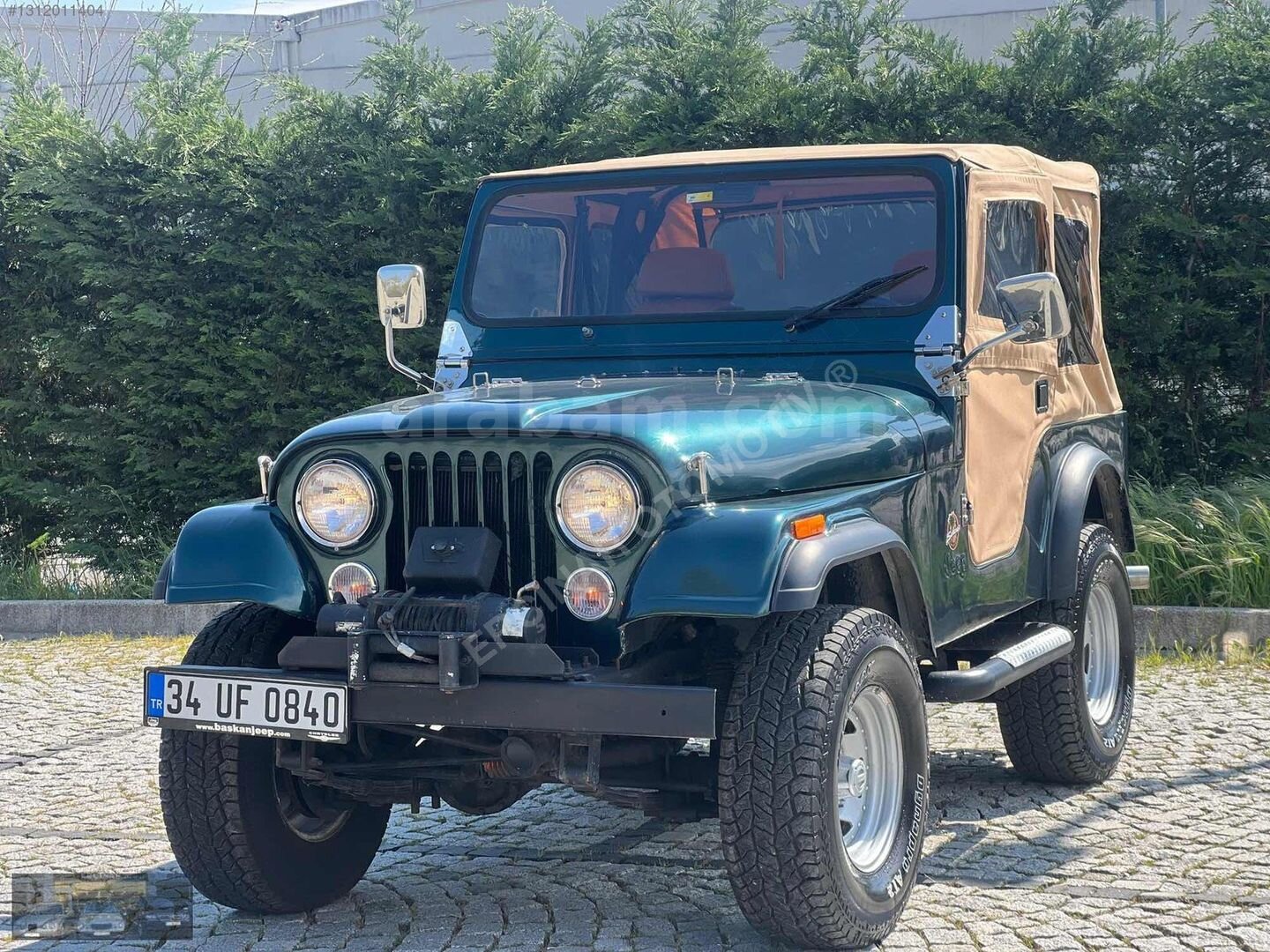 Galeriden Jeep CJ CJ-5 1980 Model İstanbul 1 km Yeşil 3