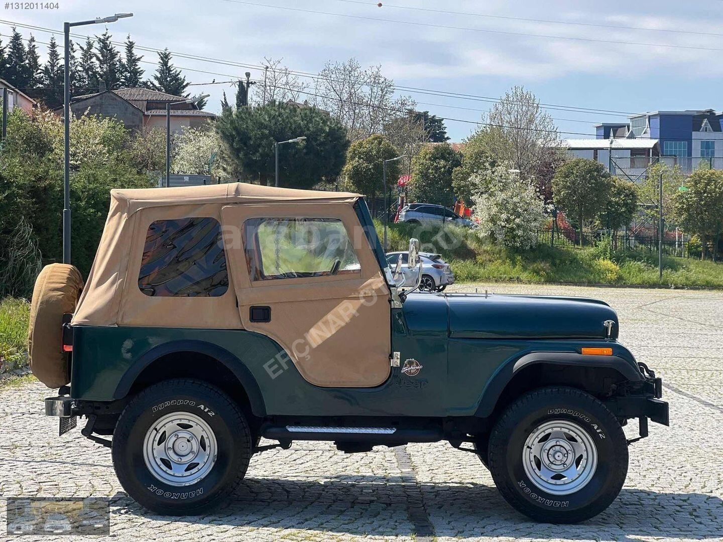 Galeriden Jeep CJ CJ-5 1980 Model İstanbul 1 km Yeşil 4
