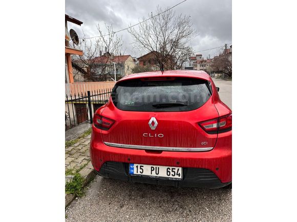 Sahibinden Renault Clio 1.5 dCi Joy 2013 Model  196.000 km Kırmızı