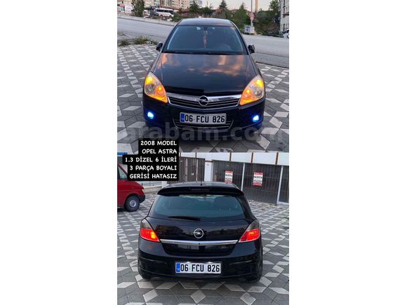 Sahibinden Opel Astra 1.3 CDTI Enjoy 2008 Model  308.000 km Siyah