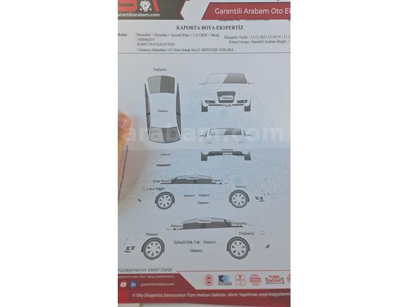 2018 Accent Blue 1.6 CRDi | Otomatik | 135.000 km | Sorunsuz