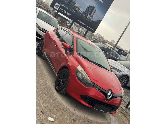 Sahibinden Renault Clio 1.5 dCi GT Line 2014 Model  250.000 km Kırmızı