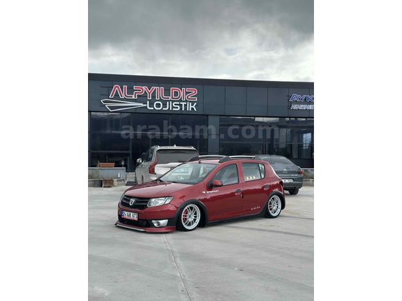 Sahibinden Dacia Sandero 1.5 dCi Stepway 2016 Model  196.000 km Bordo