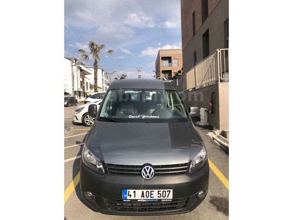 Sahibinden Volkswagen Caddy 1.6 TDI Trendline 2012 Model  149.000 km Füme