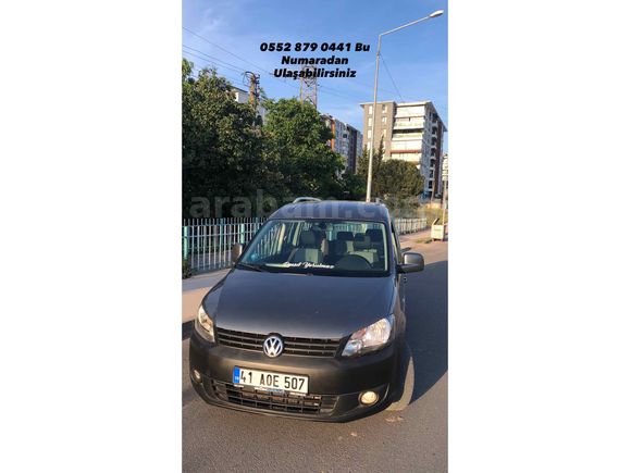 Sahibinden Volkswagen Caddy 1.6 TDI Trendline 2012 Model  149.000 km Füme