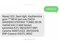 Galeriden Dacia Sandero 1.5 dCi Stepway 2016 Model Kars