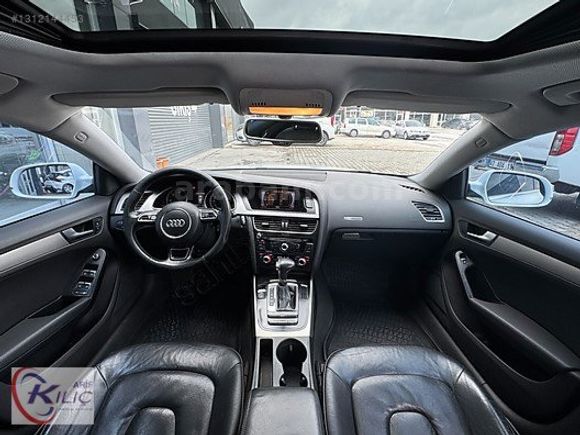 2012 AUDİ A5 5 KAPI 177 BG SANRUFLU KUSURSUZ GÜZELİKTE HATASIZ