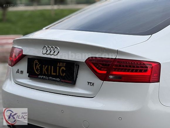 2012 AUDİ A5 5 KAPI 177 BG SANRUFLU KUSURSUZ GÜZELİKTE HATASIZ