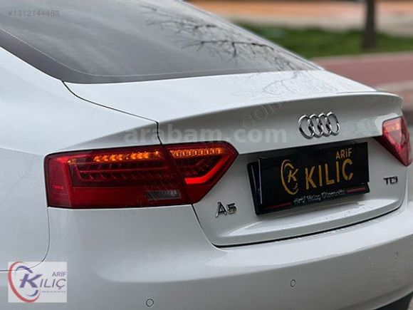 2012 AUDİ A5 5 KAPI 177 BG SANRUFLU KUSURSUZ GÜZELİKTE HATASIZ