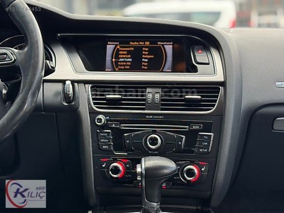 2012 AUDİ A5 5 KAPI 177 BG SANRUFLU KUSURSUZ GÜZELİKTE HATASIZ