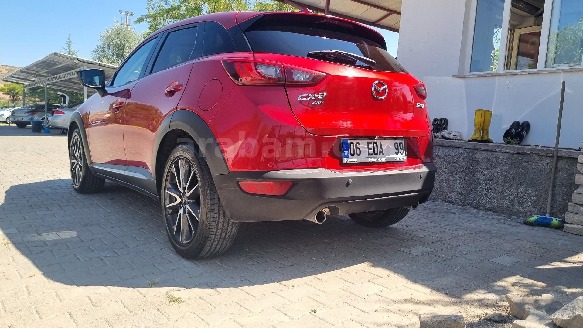 Sahibinden Mazda CX-3 1.5 Power Sense Plus 2018 Model 128.000 km Kırmızı 2