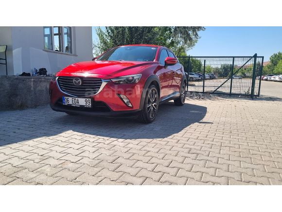 Sahibinden Mazda CX-3 1.5 Power Sense Plus 2018 Model  128.000 km Kırmızı