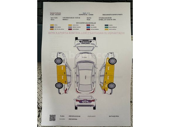 Sahibinden Renault Symbol 1.2 Joy 2014 Model 