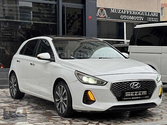 2017 İ30 1.6 CRDI ELİTE PLUS DCT CAM TAVAN 0.99 KREDİ