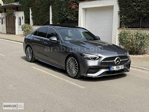 2024//MERCEDES C200 AMG 4MATIC//25K KM-19''JANT-UZAKTAN ERİŞİM