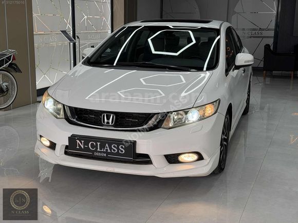 2014 CIVIC ECO ELEGANCE OTOMATİK BOYASIZ-HATASIZ-SANRUF