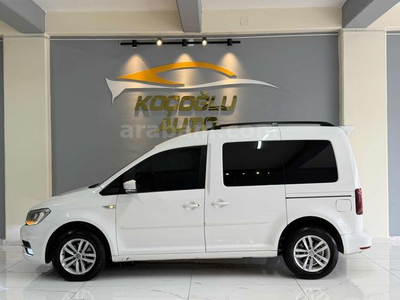 KOÇOĞLU AUTO'DAN HATASIZ BOYASIZ 2016 VW CADDY EXCLUSİVE 2.0TDI