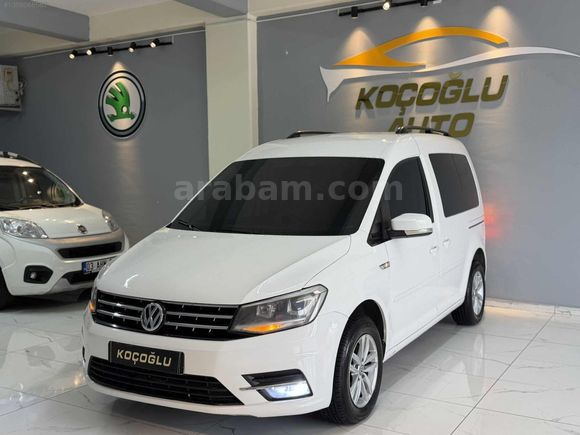 KOÇOĞLU AUTO'DAN HATASIZ BOYASIZ 2016 VW CADDY EXCLUSİVE 2.0TDI
