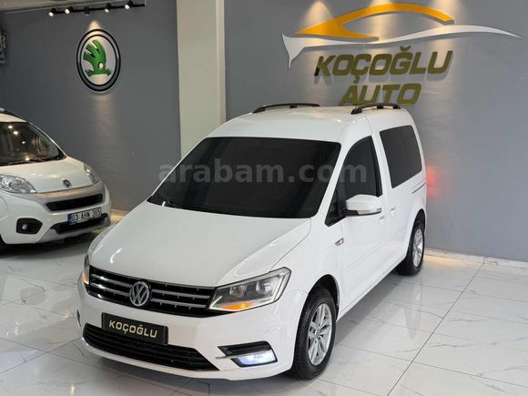 KOÇOĞLU AUTO'DAN HATASIZ BOYASIZ 2016 VW CADDY EXCLUSİVE 2.0TDI