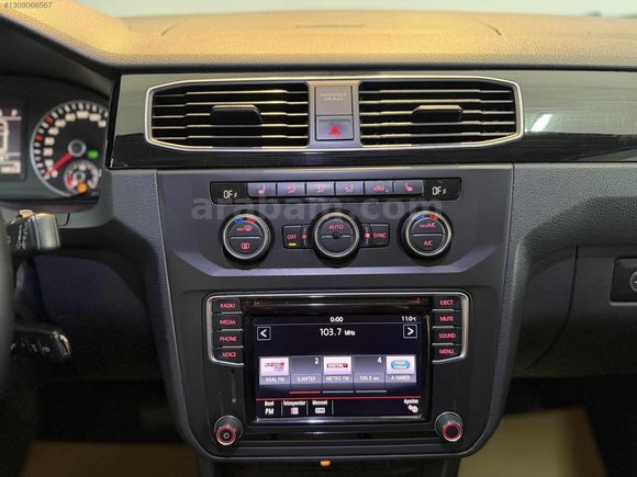 KOÇOĞLU AUTO'DAN HATASIZ BOYASIZ 2016 VW CADDY EXCLUSİVE 2.0TDI